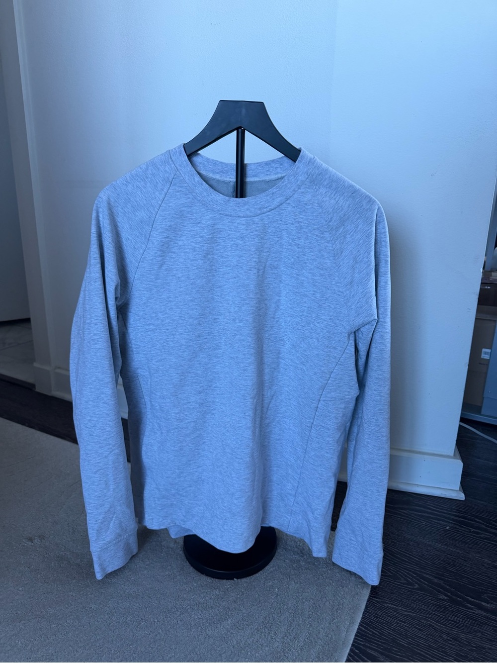 Men’s Lululemon City Sweat Pullover Light Grey Size Medium